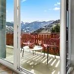 Apartment 3br - Vue Alpine & Balcon - 8 Pers *