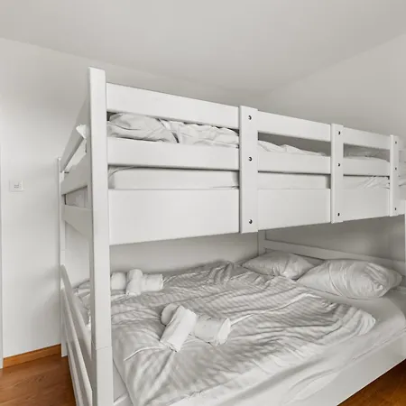 Daire 3br - Vue Alpine & Balcon - 8 Pers *