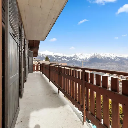 3br - Vue Alpine & Balcon - 8 Pers 公寓