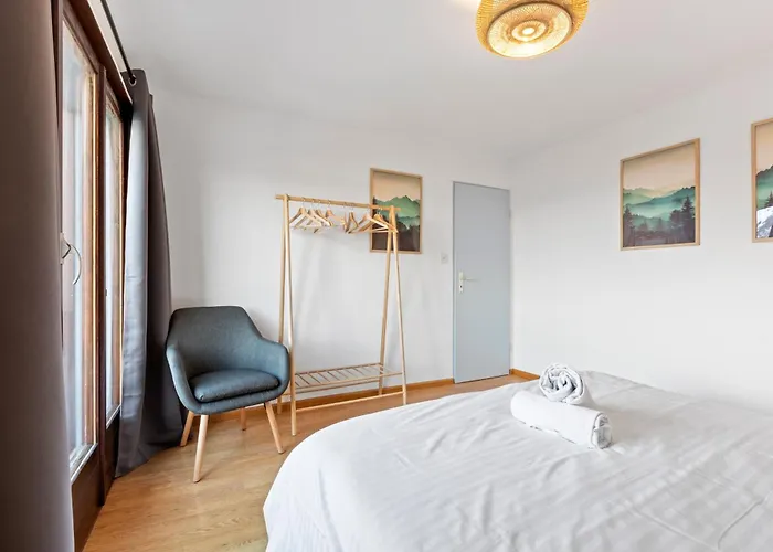 3br - Vue Alpine & Balcon - 8 Pers