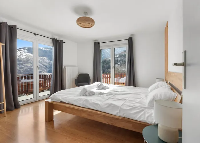 3br - Vue Alpine & Balcon - 8 Pers 公寓 南达