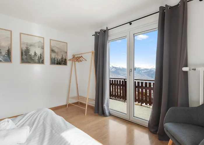 3br - Vue Alpine & Balcon - 8 Pers * 南达