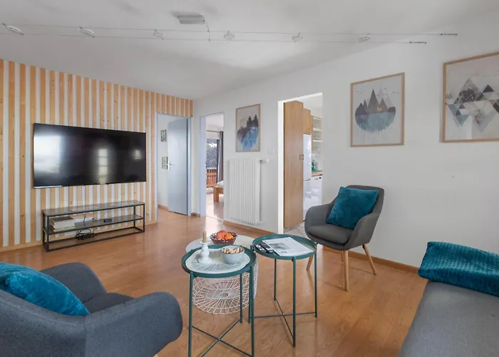 3br - Vue Alpine & Balcon - 8 Pers