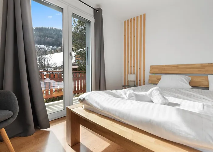 Διαμέρισμα 3br - Vue Alpine & Balcon - 8 Pers