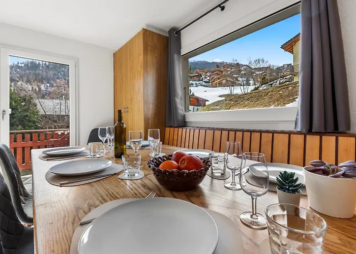 3br - Vue Alpine & Balcon - 8 Pers