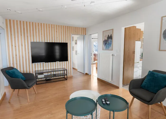 3br - Vue Alpine & Balcon - 8 Pers 南达