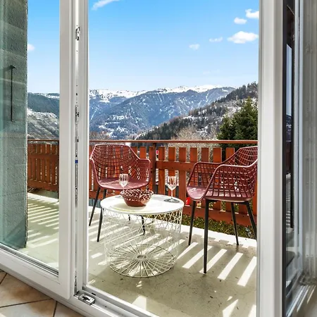 Lejlighed 3br - Vue Alpine & Balcon - 8 Pers *